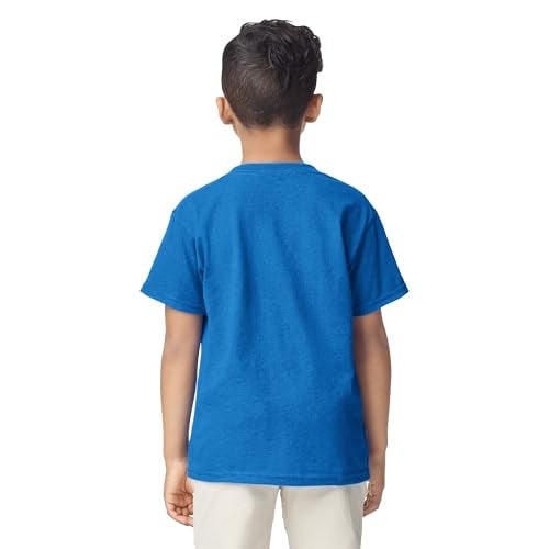 Gildan Youth DryBlend T-Shirt, Style G8000B, 2-Pack, Royal, Large - Image 3