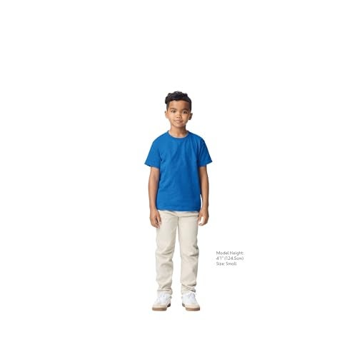 Gildan Youth DryBlend T-Shirt, Style G8000B, 2-Pack, Royal, Large - Image 5