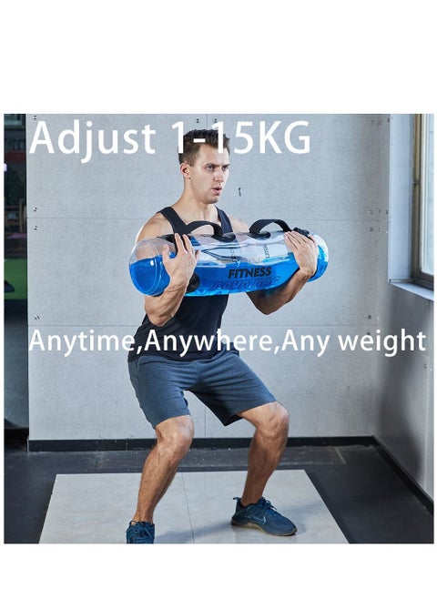 Adjustable Weight Water Bag Air Pump Included In Package Portable Foldable Suitable For Young People Gym And Apartment Use