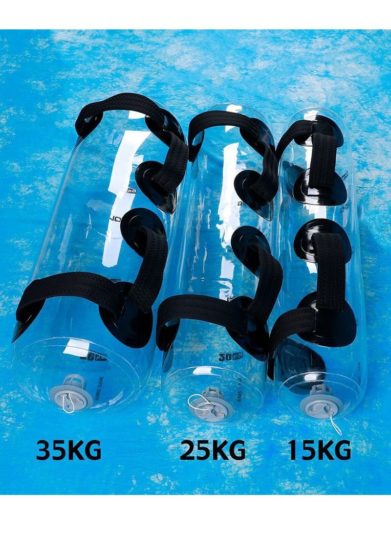 Adjustable Weight Water Bag Air Pump Included In Package Portable Foldable Suitable For Young People Gym And Apartment Use
