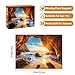 Jeacirio 500 Pieces Puzzles for Adults Jigsaw Puzzle Beach Sea Cave Sunset Puzzle for Elderly Recycled Paper Puzzle 500 Pieces Art DIY Challenging Puzzle Family Game Gift for Friends 205 x 15 in - Image 4