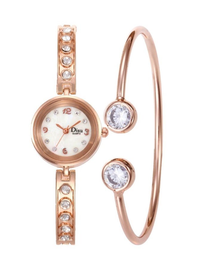 NIBEMINENT women Stainless Steel Analog Watch With Bracelet NSSB037007151
