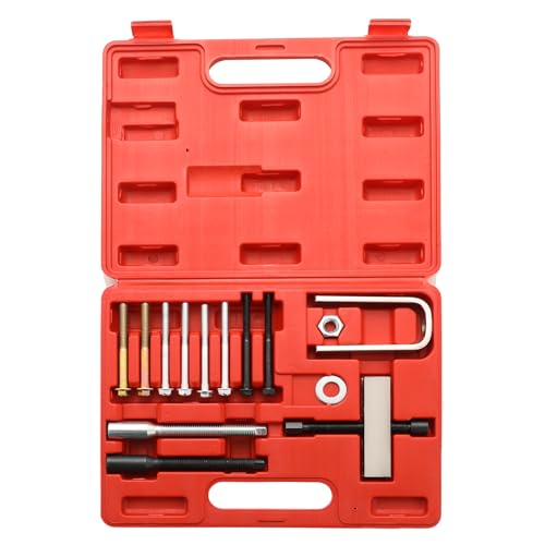 NYXOVA Car Steering Wheel Puller, Automotive Car Steering Wheel Puller Compressor Remover Set, Vehicle Steering Wheel Lock Plate Removal Tool Kit - Image 1