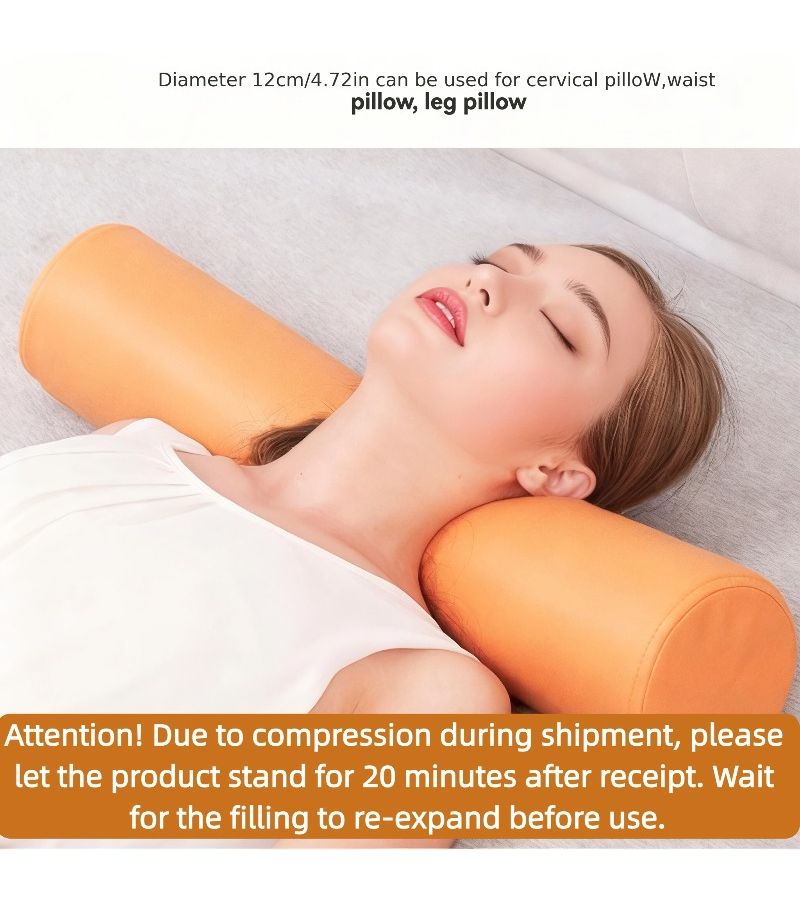 Black Heavy Duty Massage Pillow For Cervical Lumbar Pain Relief Spa Home Use - Image 3