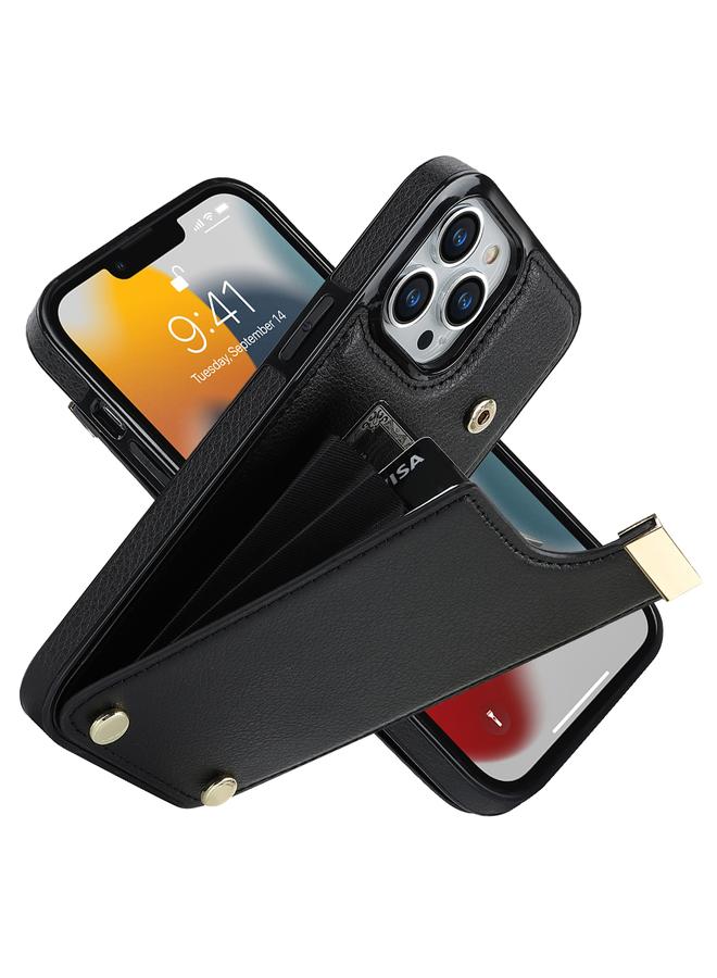 إيروريكس جراب لهاتف iPhone 11 Pro Max مزود بمشبك معدني وفتحات للبطاقات - Image 2