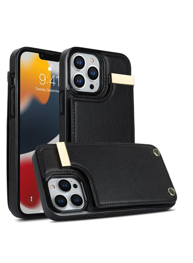 إيروريكس جراب لهاتف iPhone 11 Pro Max مزود بمشبك معدني وفتحات للبطاقات - Image 1