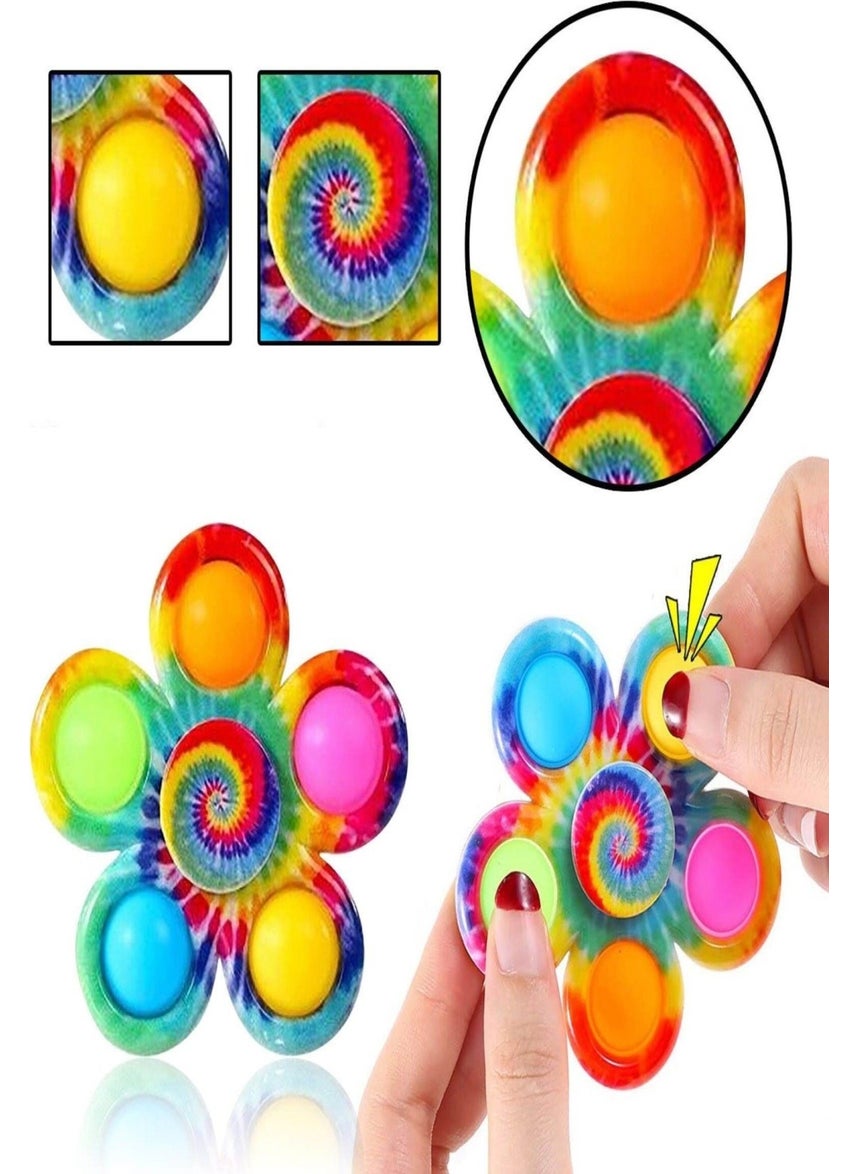 HYD - Pop It Fidget Spinner, Popit Fidget Spinner - Image 1