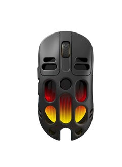 Generic Charging Three-mode Extreme Competition Hollow Mechanical Radio Competition Game Mouse Bluetooth-Specification:Charging Three-mode Cool Black  - Image 1