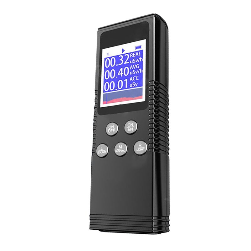 Handheld Portable Nuclear Radiation Detector Household Laboratory Digital LCD Display Multi-function Radioactive Geiger Counter - Image 1