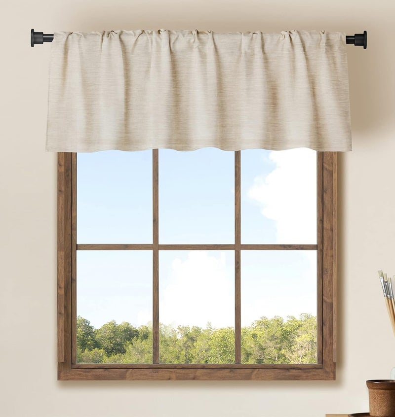 WOSIBO Buffalo Window Valences (Hard Burlap) - Image 1