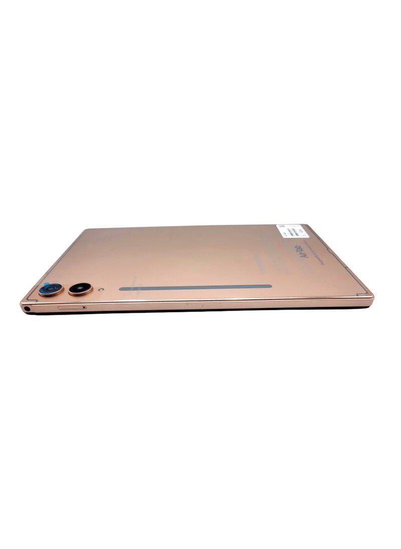 AirTab - AirTab 10.1 -Inch Smart Tablet S10 ULTRA Android 13 Tablet With 1TB Storage and 16GB RAM Quad Core Wi-Fi LTE Dual Sim with Touch Pen and Keyboard - Gold - Image 1