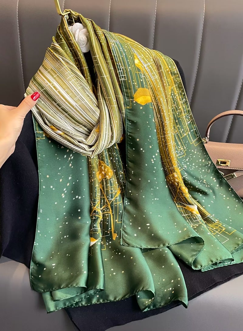 Spring and summer fashion print shawls Women's beach scarves