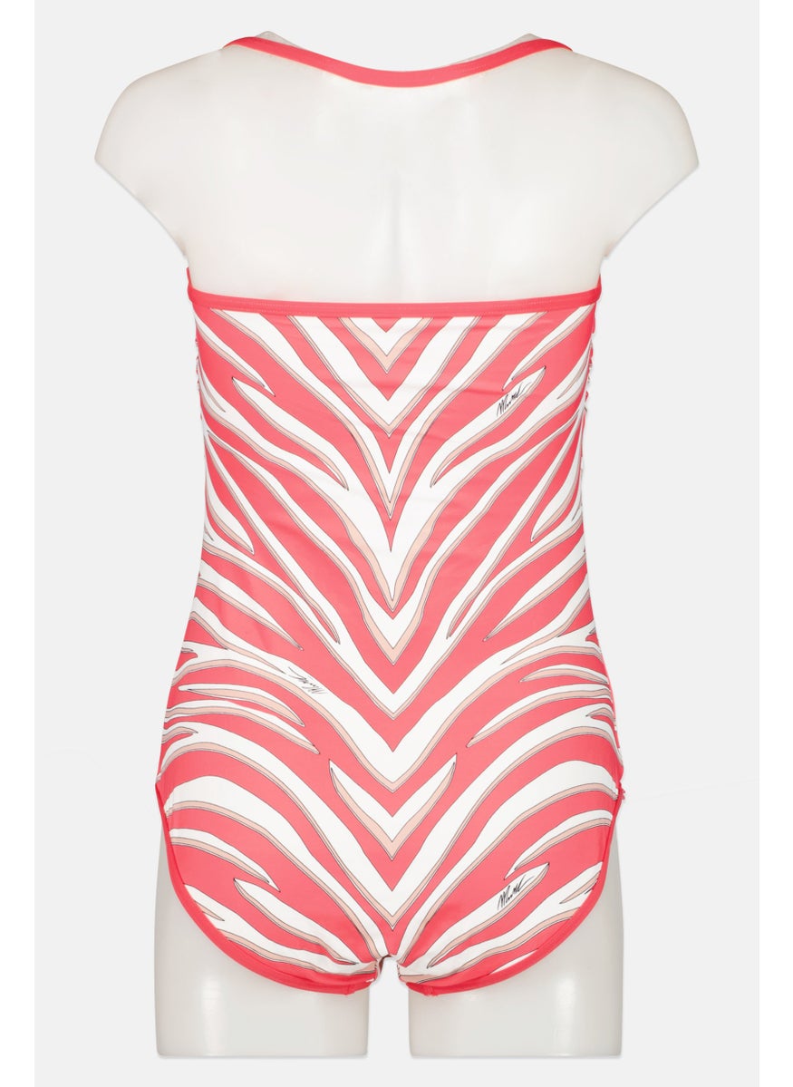Michael Kors - Women Allover Padded One Piece, Red - Image 1