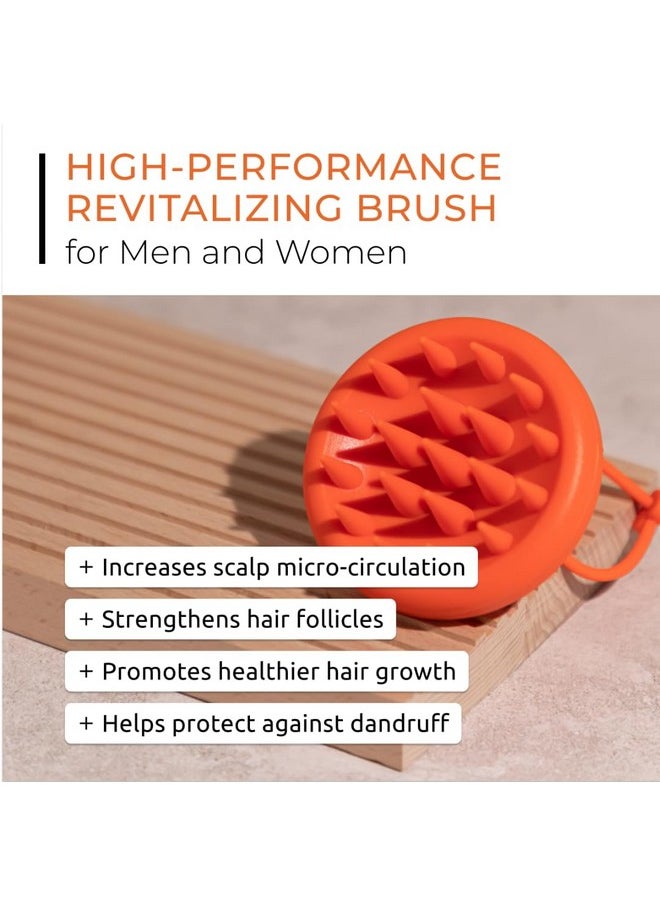 DS LABORATORIES - Hair Shampoo Silicone Brush Scalp Care Hair Brush Promotes Hair Growth Dandruff Removal Scalp Brush With Soft Bristles - Image 1