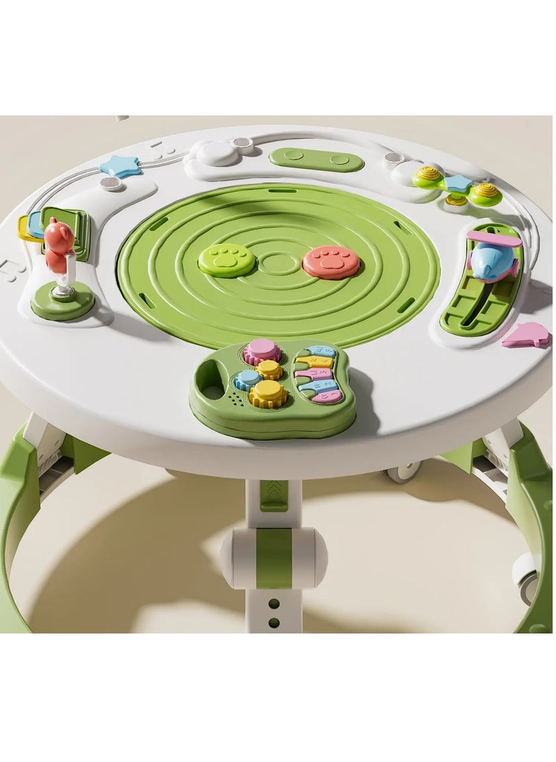 BABYCARA Baby Walker 5 in 1 Adjustable Heights 360 Rotate Seat Kids Learning Toys Early Educational  - Image 5