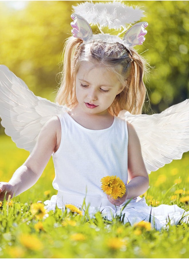 Groic 3-Piece Fairy Wings Set Feather Wings