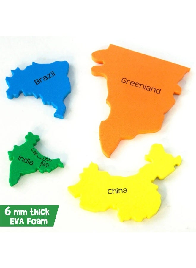 Imagimake Mapology World- World Map And Its Countries- Learning Aid & Educational Toy- Jigsaw Puzzle- For kids Age 4 and Above - Image 5