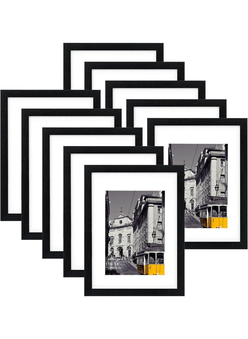 موثوقية التنبؤ مجموعة من 10 إطارات للصور، مجموعة إطارات لعرض صور 4 × 6 أو 5 × 7، ديكور منضدية أو حائط للمنزل والمكتب - Image 1