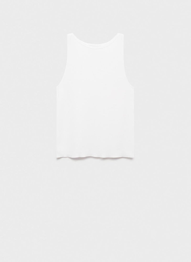 MANGO Fine-Knit Top  - Image 5