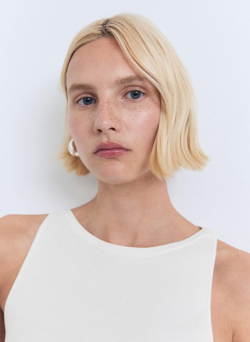 MANGO Fine-Knit Top  - Image 3