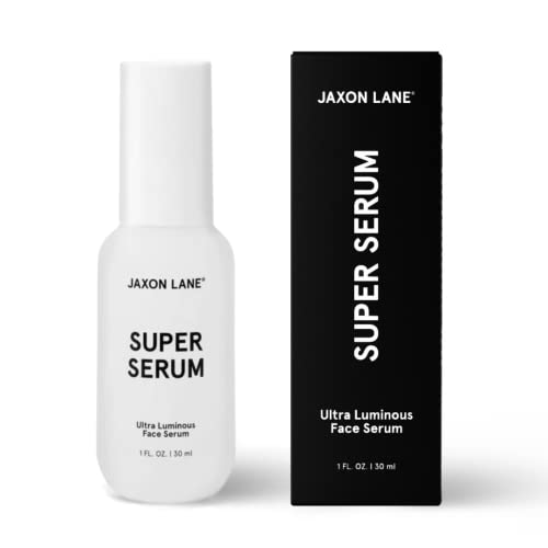 SUPER SERUM Anti Aging Serum for Face 5 Niacinamide Serum Bakuchiol Serum Vitamin C Face Serum for Men Korean Skin Care Tranexamic Acid Textured skin treatment Pore Minimizer Serum JAXON LANE 1oz
