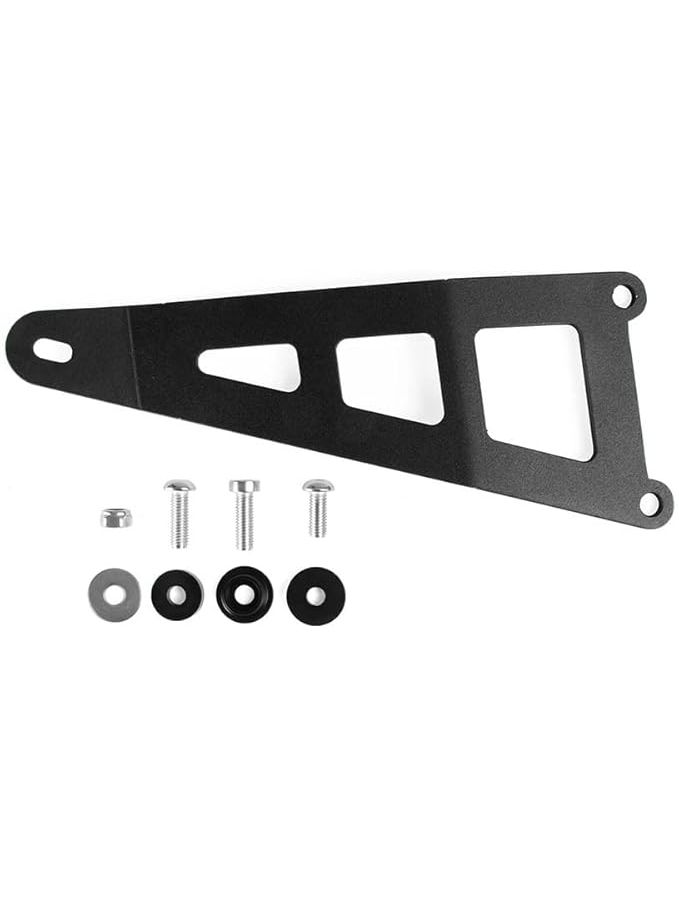 Black Exhaust Hanger Bracket with Screw Motorcycle Accessories - Image 1
