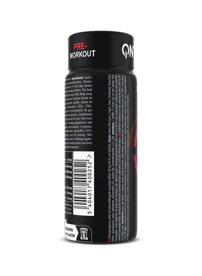 QNT Elite N.O.+ Pre Workout | 12 x 80ml | Cherry-Grape | Muscle Stimulation & Pump - Image 3