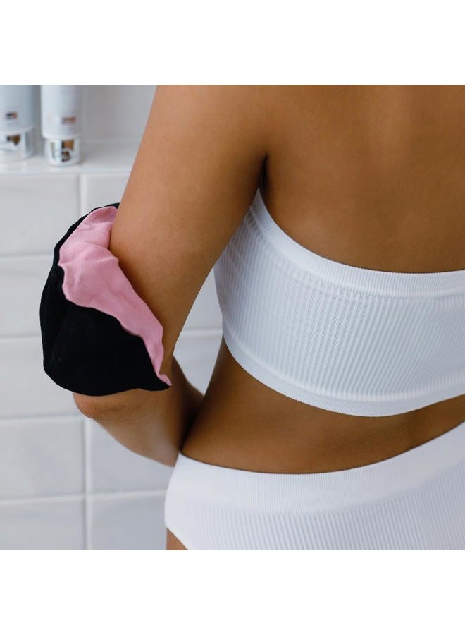 Loving Tan Reusable Self Tanner Removing & Skin Polishing Glove, Exfoliating With Light & Heavy Options, Washable & Durable Design, Suited for All Skin Types - 1 ct. - Image 2