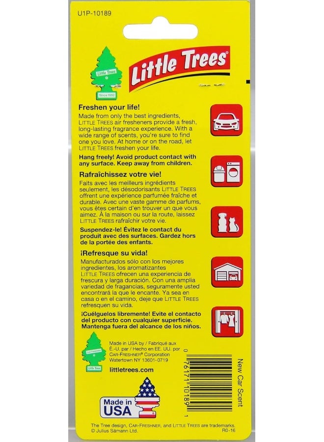 Little Trees معطر هواء ليتل تريز برائحة السيارة الجديدة - Image 4