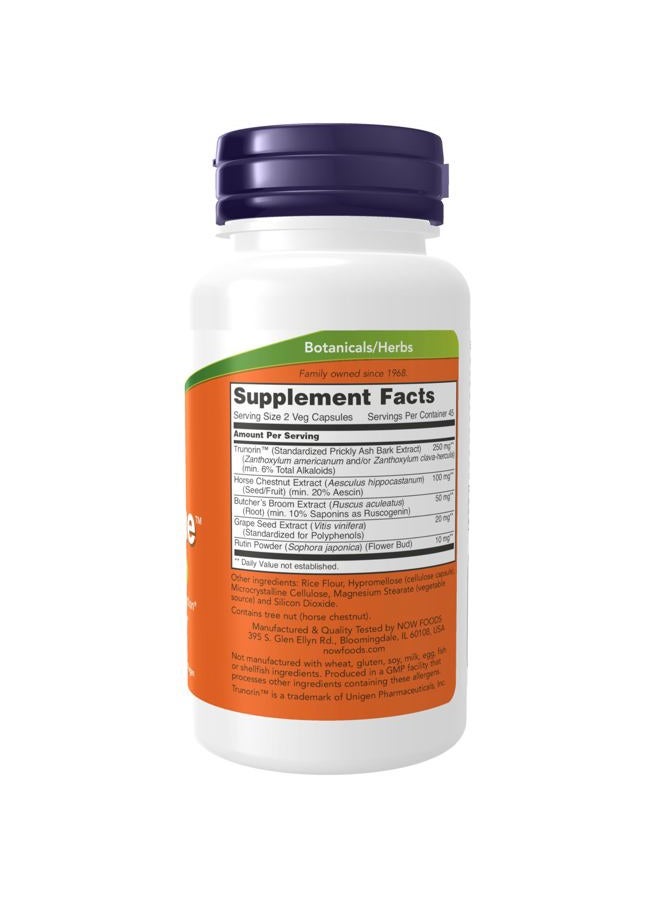 now Supplements, Vein Supreme™, Healthy Vein Function*, Circulatory Support*, 90 Veg Capsules - Image 2