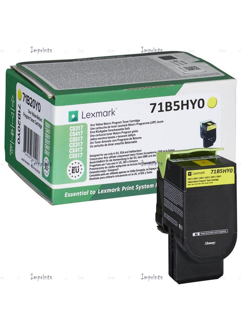 ليكس مارك Lexmark CS/CX4/517  قناة إرجاع مفتوحة باللون الأصفر CRTG