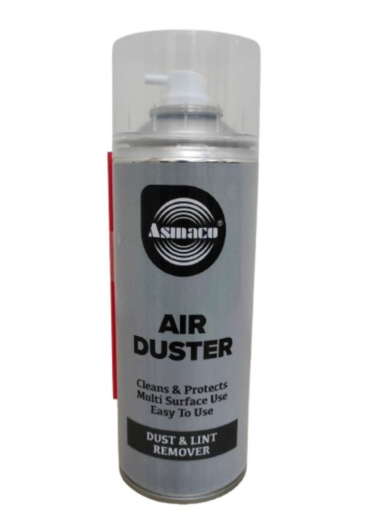 Asmaco Air Duster Spray Can-Multi- Purpose Cleaning Spray- For Computers, Laptop, Keyboard,Car Interior, Camera, PC Housing Fan, smartphones,other electronic products- Chewimg Gum remover-400ml - Image 1