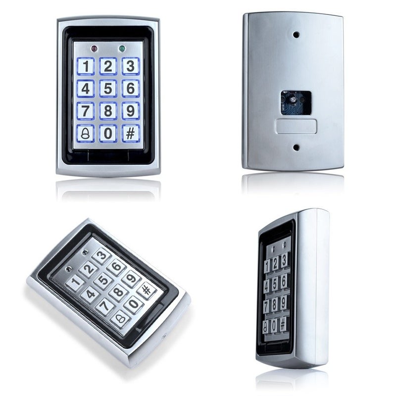 LIBO Smart Home LIBO Waterproof Access Control Keypad Proximity RFID Controller, Suitable for Single Door Entry System, Support 1000 Users, Including 10pcs 125KHz RFID Keyfobs with Rainproof Cover - Image 5
