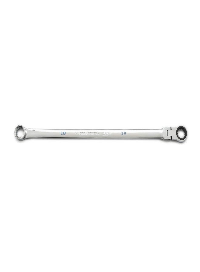 GEARWRENCH 18mm 120XP Universal Spline XL GearBox Flex Head Ratcheting Wrench - 86118 - Image 1