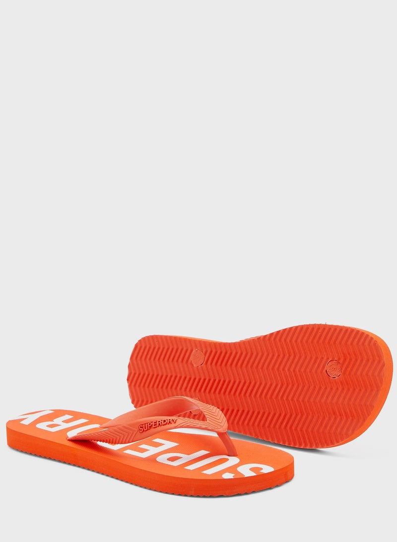Superdry Logo Flip Flops - Image 3