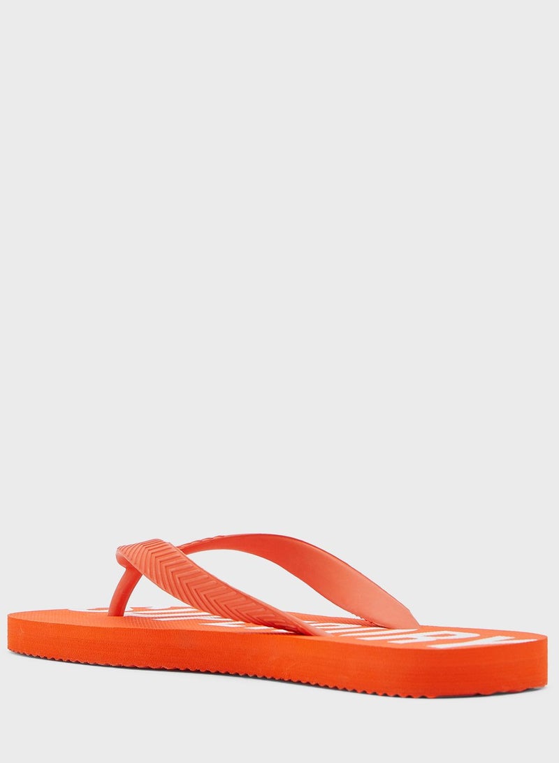 Superdry Logo Flip Flops - Image 2
