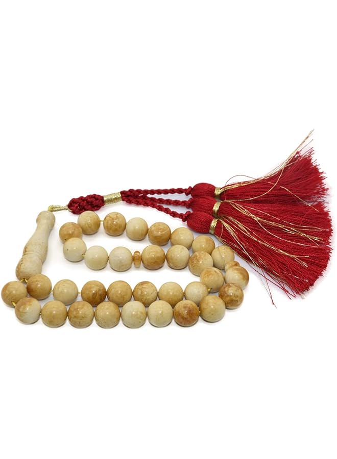 Amber Dust Dirt - 33 Beads