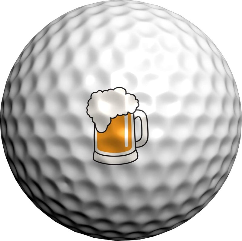 Golfdotz - USGA Rule Conforming Golf Ball Markers, Golf Ball Stickers for Marking Balls, No More Smearing from Stamps, Gifts for Golfers, Dads, and Retirees, (18-32-Count) - Image 1
