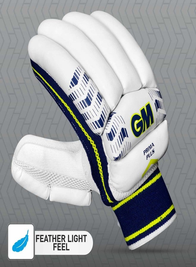 GM Prima Plus Cricket Batting Gloves for Youth Left Handed - Image 2
