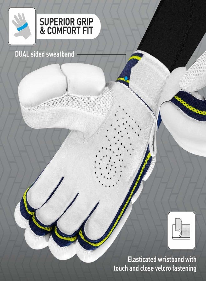 GM Prima Plus Cricket Batting Gloves for Youth Left Handed - Image 3