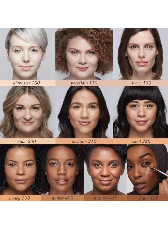SYOSI - Cushion Complexion Multitasking Skin Perfecter Concealer, Foundation, Brightener, Contour Stick Infused with Turmeric Buildable Medium to Full Coverage Natural Finish - Image 1