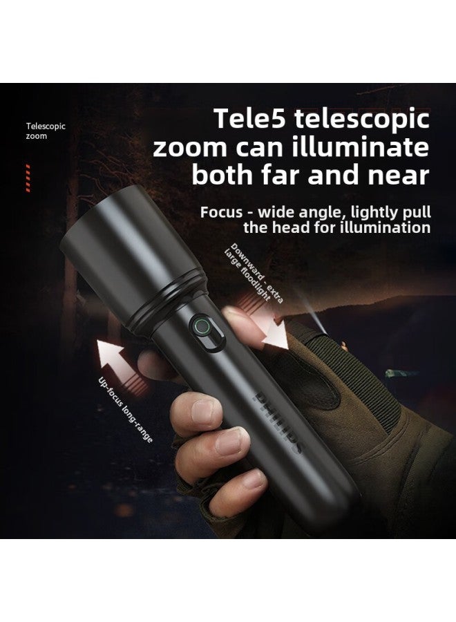 Philips Flashlight Super Long Life Home Field Survival Zoom Camping Light Outdoor Lighting Emergency Light-Product Specifications:SFL1403 - Image 4
