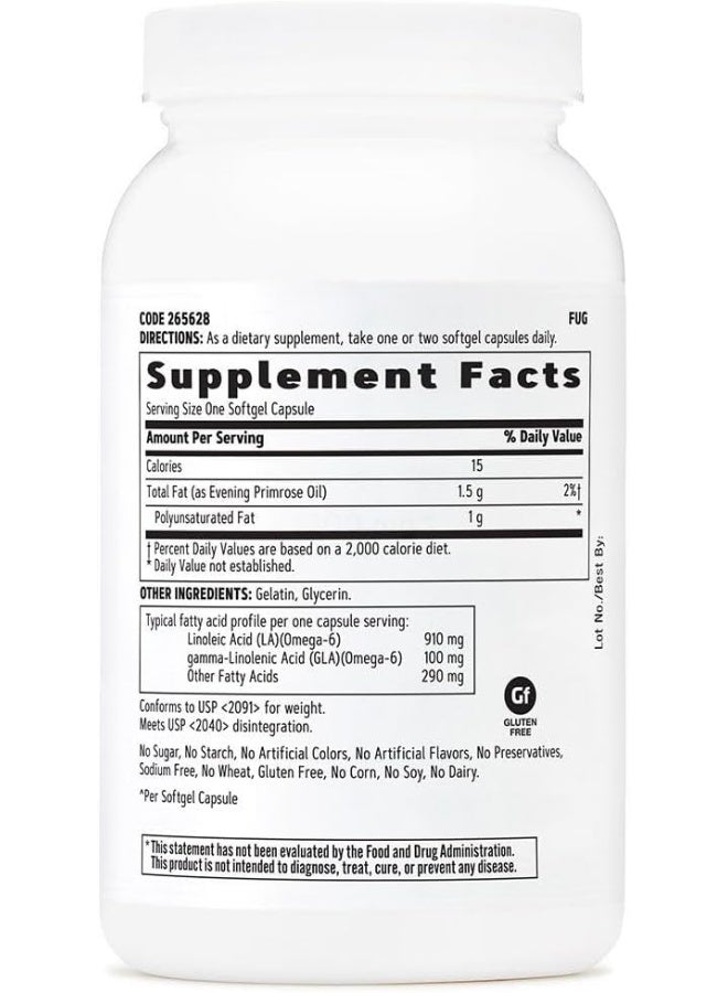 GNC Women's Evening Primrose Oil 1300mg - Image 2