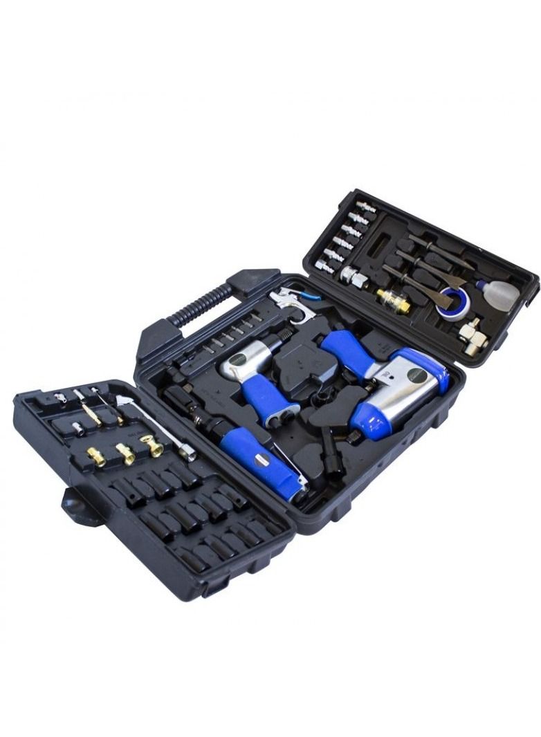 ROCKFORCE Tool Set with Accessories 50pcs Household Hand Tool Kit in a Plastic Case - Image 4