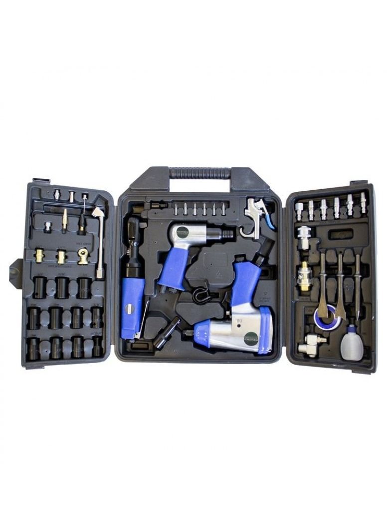 ROCKFORCE Tool Set with Accessories 50pcs Household Hand Tool Kit in a Plastic Case - Image 1