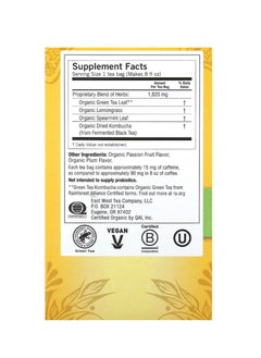 Yogi Tea Green Tea Kombucha 16 Tea Bags 1.12 oz (32 g)  - Image 2