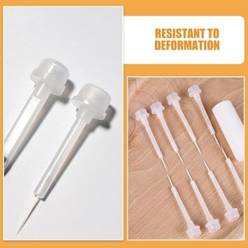 Beaupretty 20pcs Nail Polish Brush Replacement Durable Liquid Brushes for Precise Nail Art Application Ergonomic Design for Diy Enthusiasts and Professionals - Image 4