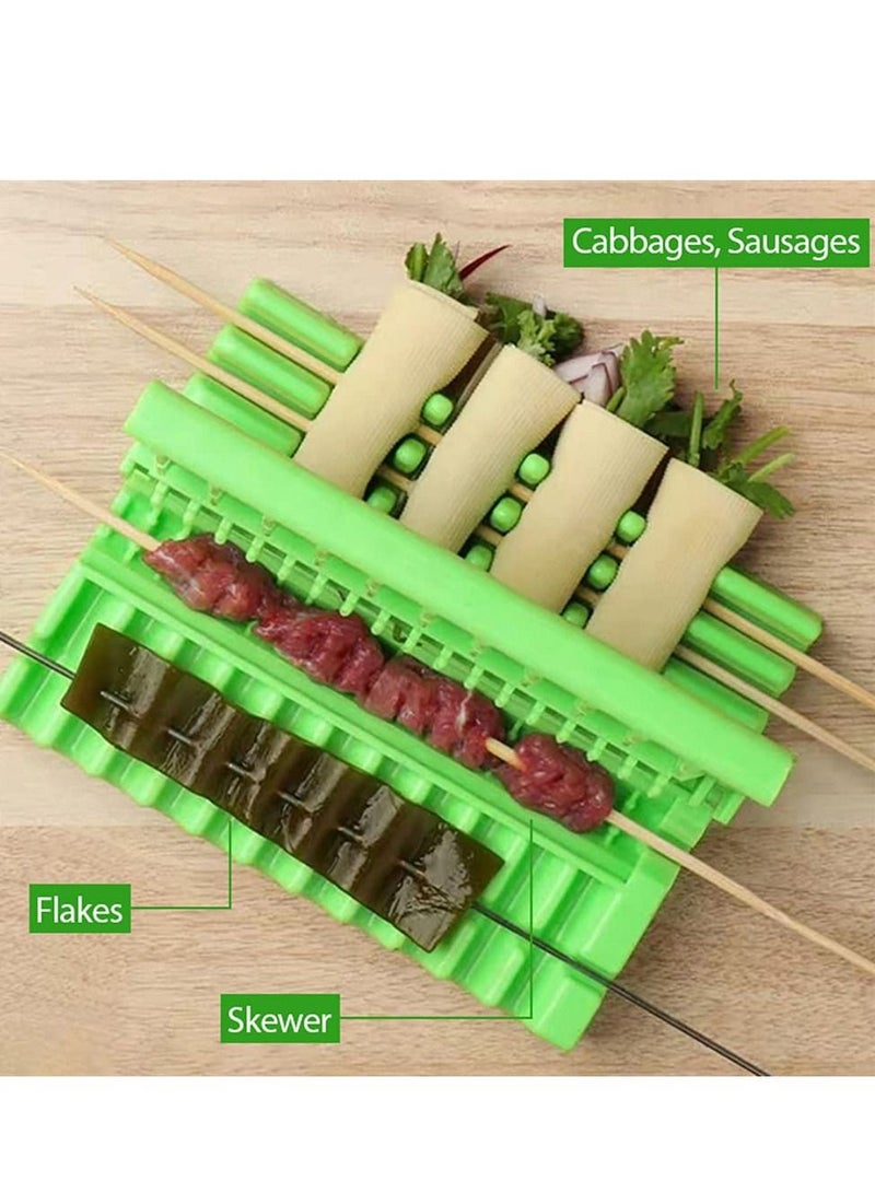 NIBEMINENT Multifunction Barbecue Meat Skewer Machine BBQ String Device Quick Portable Box Easy Tools Kebab Maker Gadget - Image 5