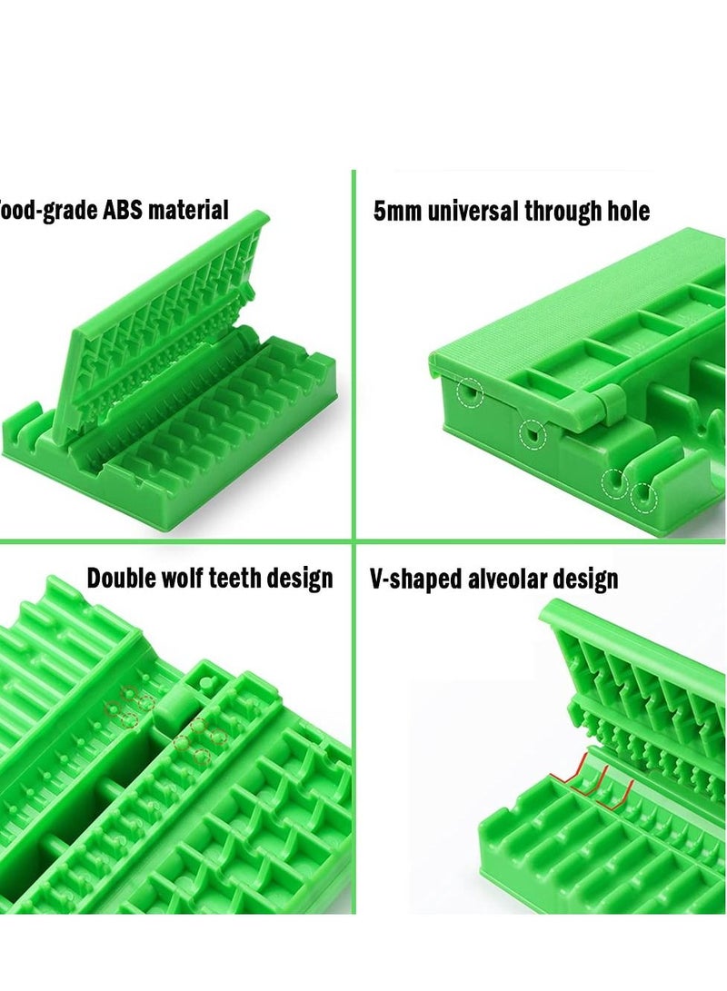 NIBEMINENT Multifunction Barbecue Meat Skewer Machine BBQ String Device Quick Portable Box Easy Tools Kebab Maker Gadget - Image 3