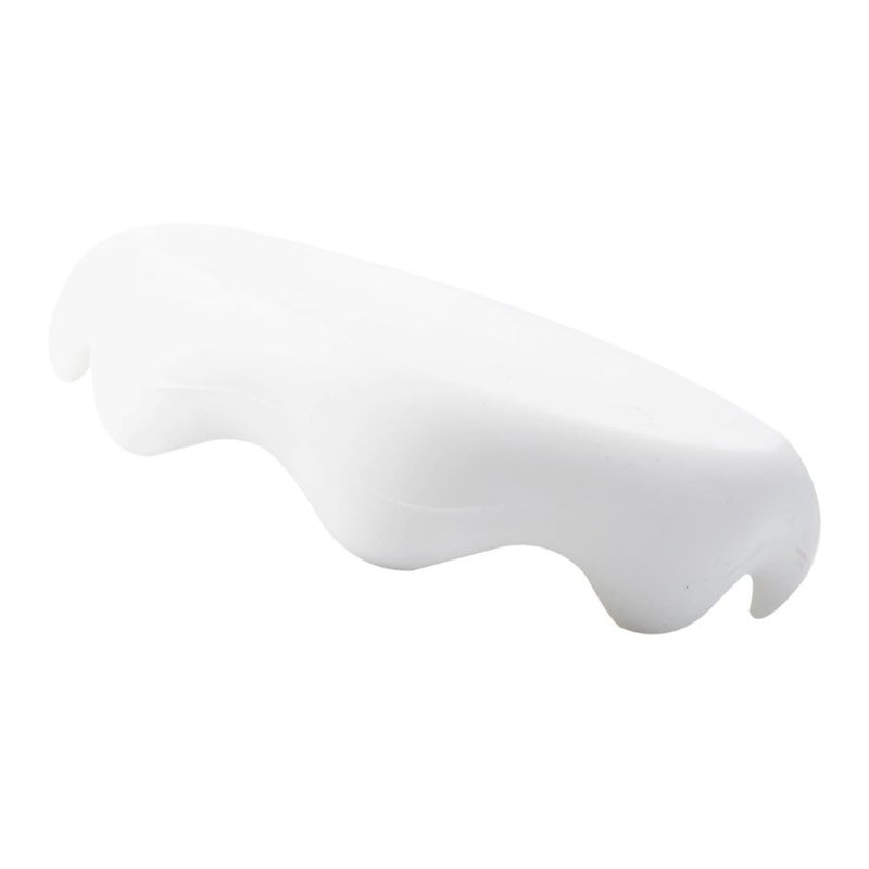 White 8Cm Diameter Food Grade Silicone Leak Proof Cup Lid Cover for Mugs - Image 2
